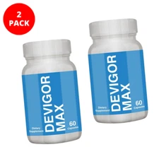 DEVIGOR MAX Jumbo Strength Pills 100% Natural Supplement For Men (120 Capsules)