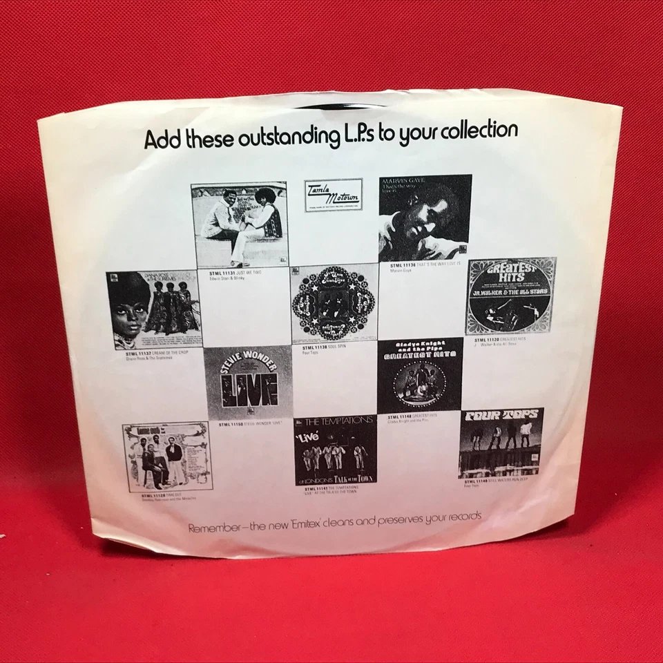 THE FOUR TOPS Second Album 1980 UK vinyl LP Motown I Can't Help Myself - Image 3 of 4