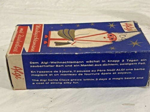 Vtg HTF German Algi Weihuachtsmann 4.25" Soap BELSNICKLE Santa Figurine w Box - Picture 9 of 11
