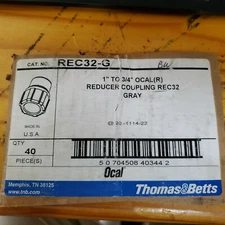 1 to 3/4 inch Ocal T and B  Couplings Cat. # REC32-G  Surplus (Price is per 1 )