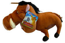 Disney Store Pumbaa Lion King Soft Toy Plush Brand New with Tag 11” Long