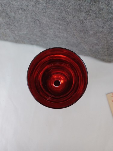 Bicchiere da cocktail vintage Riviera Hotel & Casino Las Vegas uragano 10" - ROSSO!! - Foto 7 di 9
