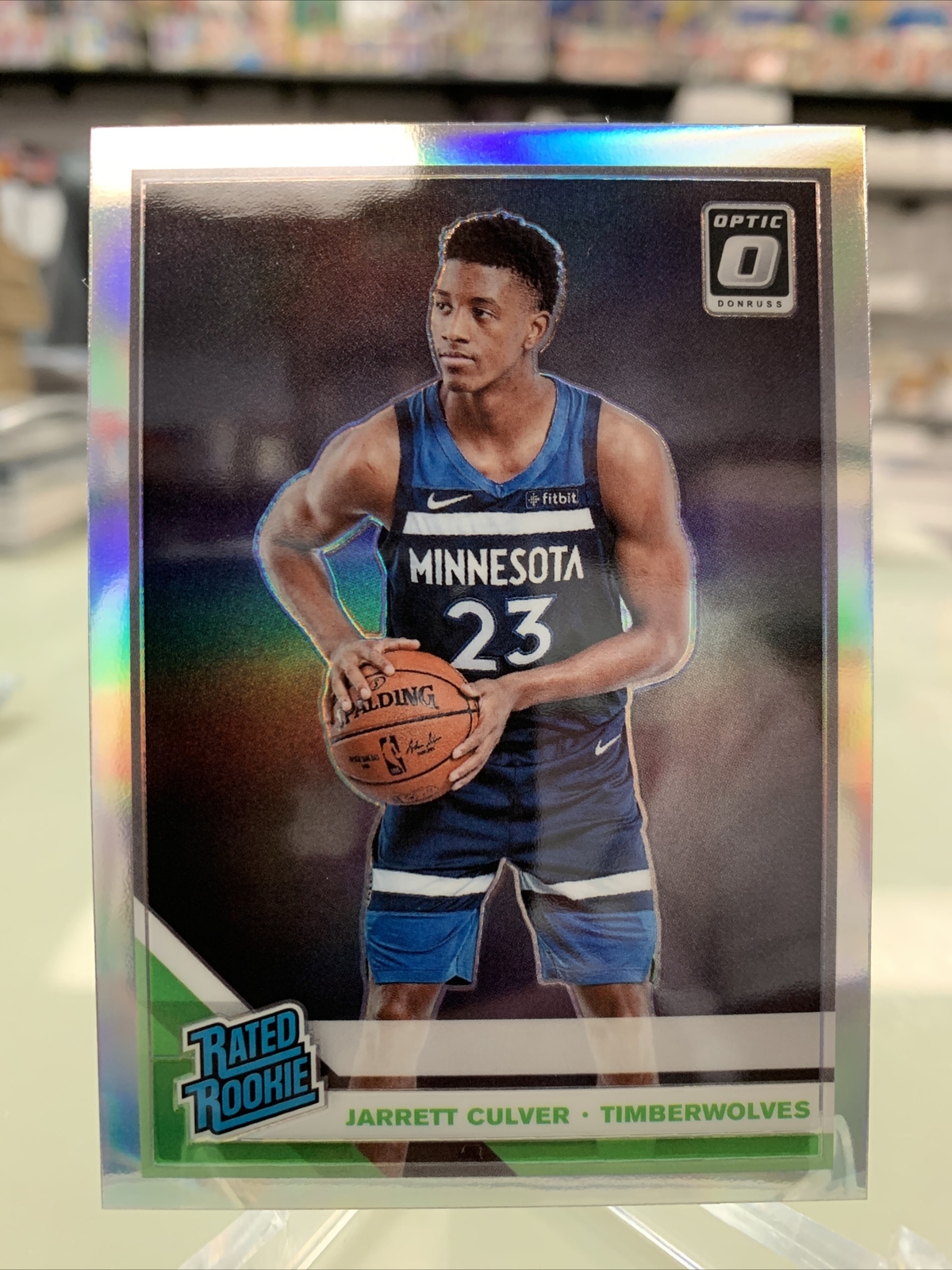 2019-20 Donruss Optic Jarrett Culver RC Holo Prizm #160