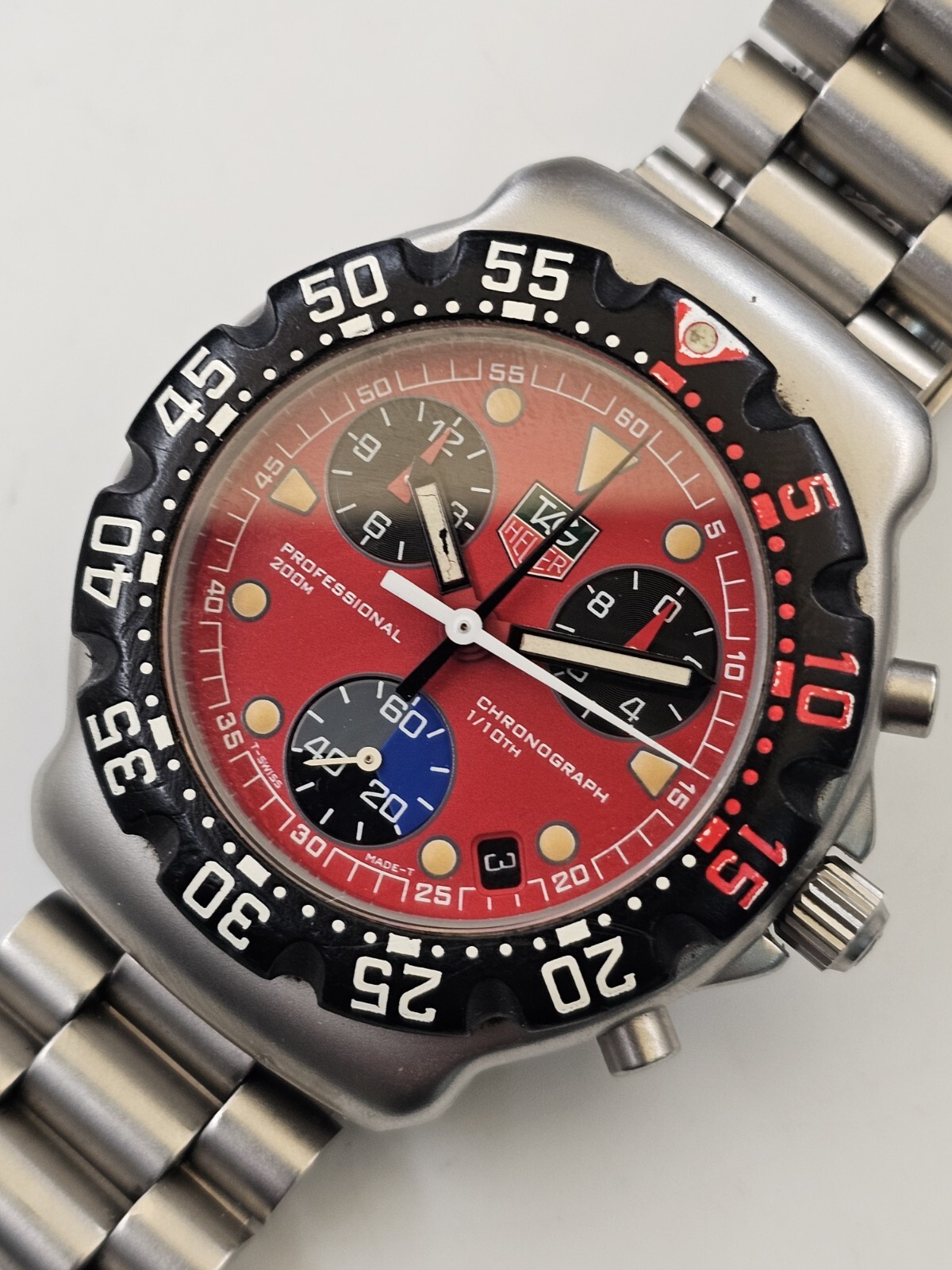 TAG Heuer Formula 1 CA1215 Rare Red Watch Box & Papers eBay