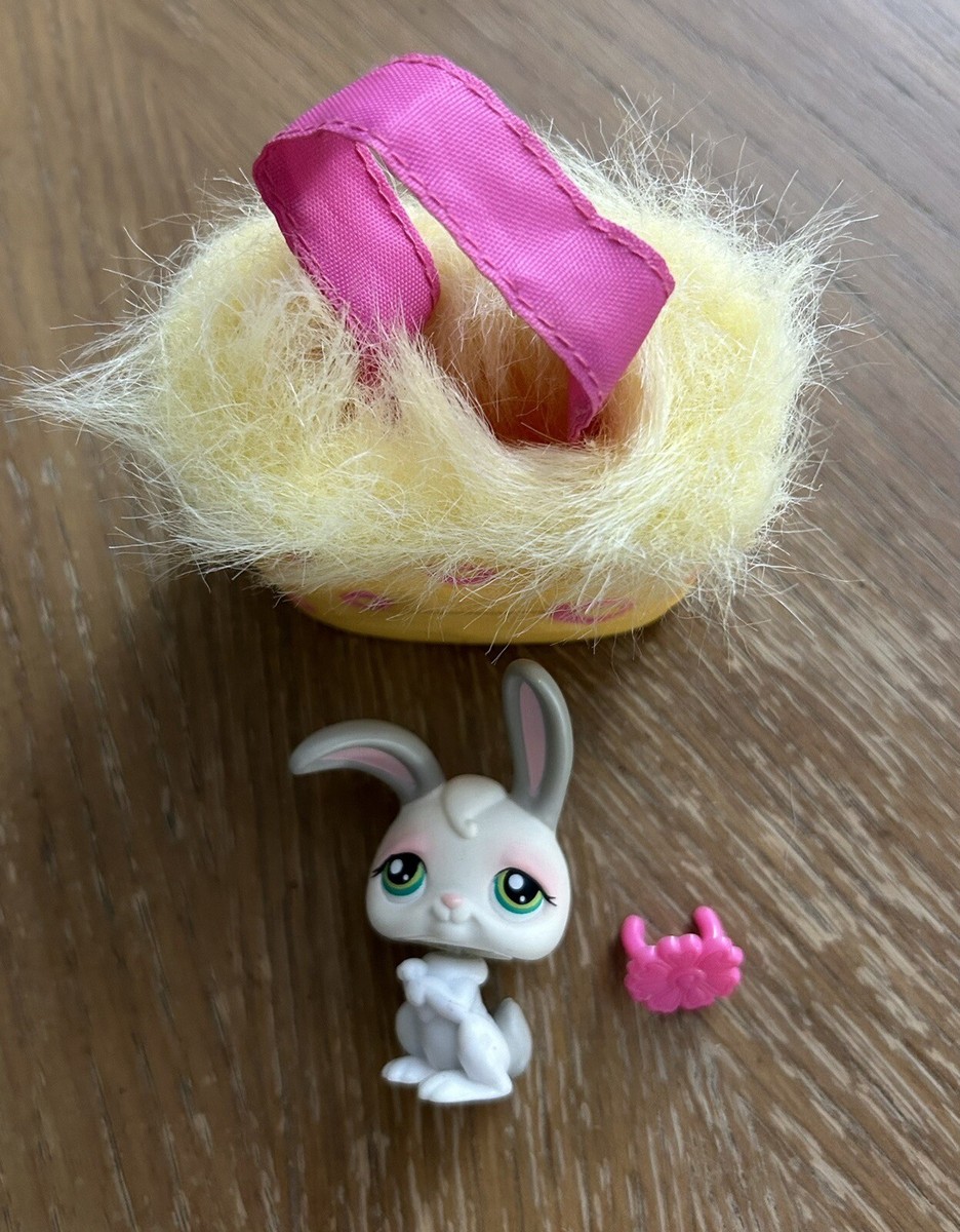 Figurine Littlest Pet Shop LPS #211 - Lapin Garenne Hasbro - Occasion - Pour Collection