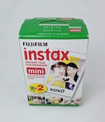 Fujifilm Instax Mini (twin Pack) 20 Shots Instant Film for Polaroid Camera  793588534950