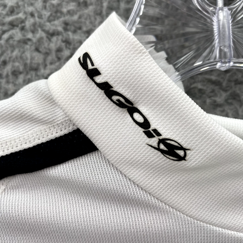 Sugoi Cycling Jersey Men's XL White Black 3/4 Zip Sportswear Active Outdoors - Picture 4 of 11