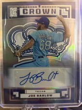 2022 Capstone Baseball Crown Auto Holo Silver #C-BW Joe Barlow