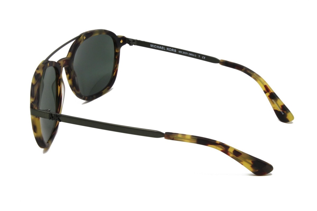 Michael Kors Men's Suns MK2031 Milo 319271 Matte Dark Vintage