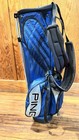 Ping Hoofer Stand Golf Bag Blue Gray 4-Way Divider Dual Strap Rain Hood + Balls — photo 7