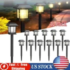 2-12 X Solar Pathway Lights Outdoor Walkway Lighting for Yard Garden Driveway