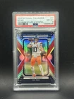 2024 Topps National Treasures Bo Nix Premium Stars And Stripes 5/13 FOTL PSA 8
