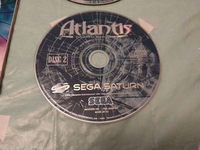 Saturn - Atlantis SEGA PAL FRA Tres Bon Etat PROMO