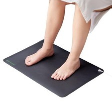 Grounding Mat, 15 ft Grounding Cord, Earthing Therapy Foot Mat, 24" X 16", fo...