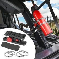 10PCS Quick Release Roll Bar Fire Extinguisher Mount Holder For Polaris Jeep