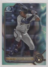 2022 Bowman Draft Chrome Aqua Lava Refractor 69/199 Hendry Mendez #BDC-116 n0c