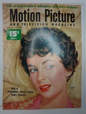Marilyn Monroe - Motion Picture Magazine - Feb 1953 - Elizabeth Taylor cover