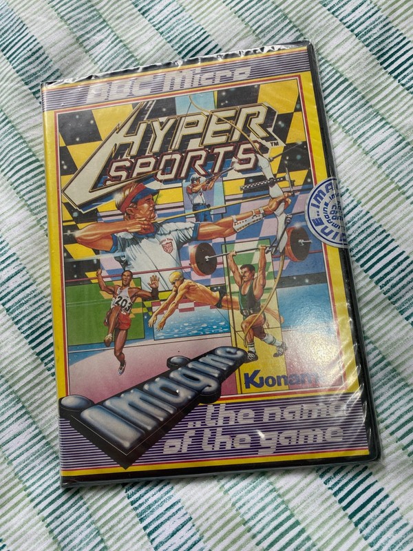 ACORN BBC MICRO COMPUTER HYPER SPORTS DISK GAME ELECTRON MASTER  ETC KONAMI