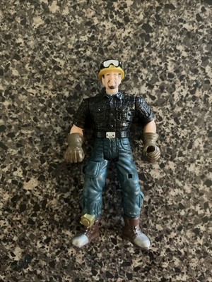 CHAP MEI Cole Miner  Worker  3.75  Action Figure Plastic Toy Rare