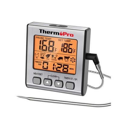 ThermoPro TP16S Digital Meat Thermometer for Cooking and Grilling, ... Fast Ship