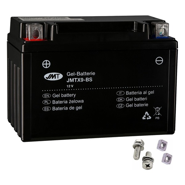 Gel-Batterie Motorrad YTX9-BS FüR Kymco Bet Win 150 Baujahr 2005 Von JMT - Neu-image