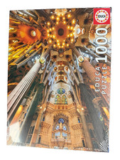 Educa Sagrada Familia Interior Jigsaw Puzzle 1000 Pieces New Sealed 68 x 48 cm 