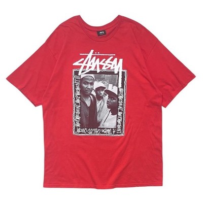 Stussy ATCQ A Tribe Called Quest T-shirt Short Sleeve Black Reliable Condition