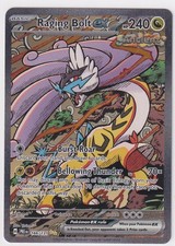 NM RAGING BOLT EX 166/131 PRISMATIC EVOLUTIONS HOLO SIR