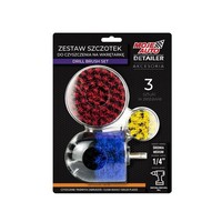Zestaw Szczotek DO Czyszczenia 3 Sztuki Moje Auto