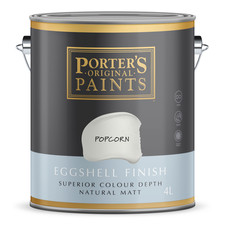 Porter's 4L Popcorn Eggshell Finish Broadwall Washable Paint - 4L