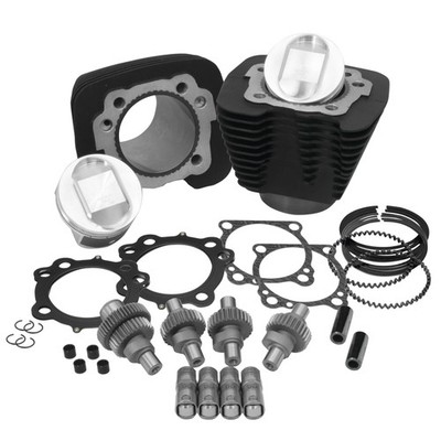 S&S Hooligan Kits for Sportsters - Black Motorcycle Street Bike 910-0701