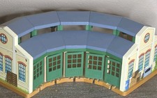 Thomas Friends Tank Engine Wooden Railway Tidmouth Sheds Roundhouse Vintage