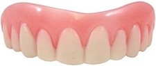 Snap On Instant Smile Teeth Veneers Fun Gag Costume Accessory Fits Most Adult