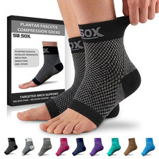 Plantar Fasciitis Compression Socks   Arch Support Sleeve for Heel Pain Relief,
