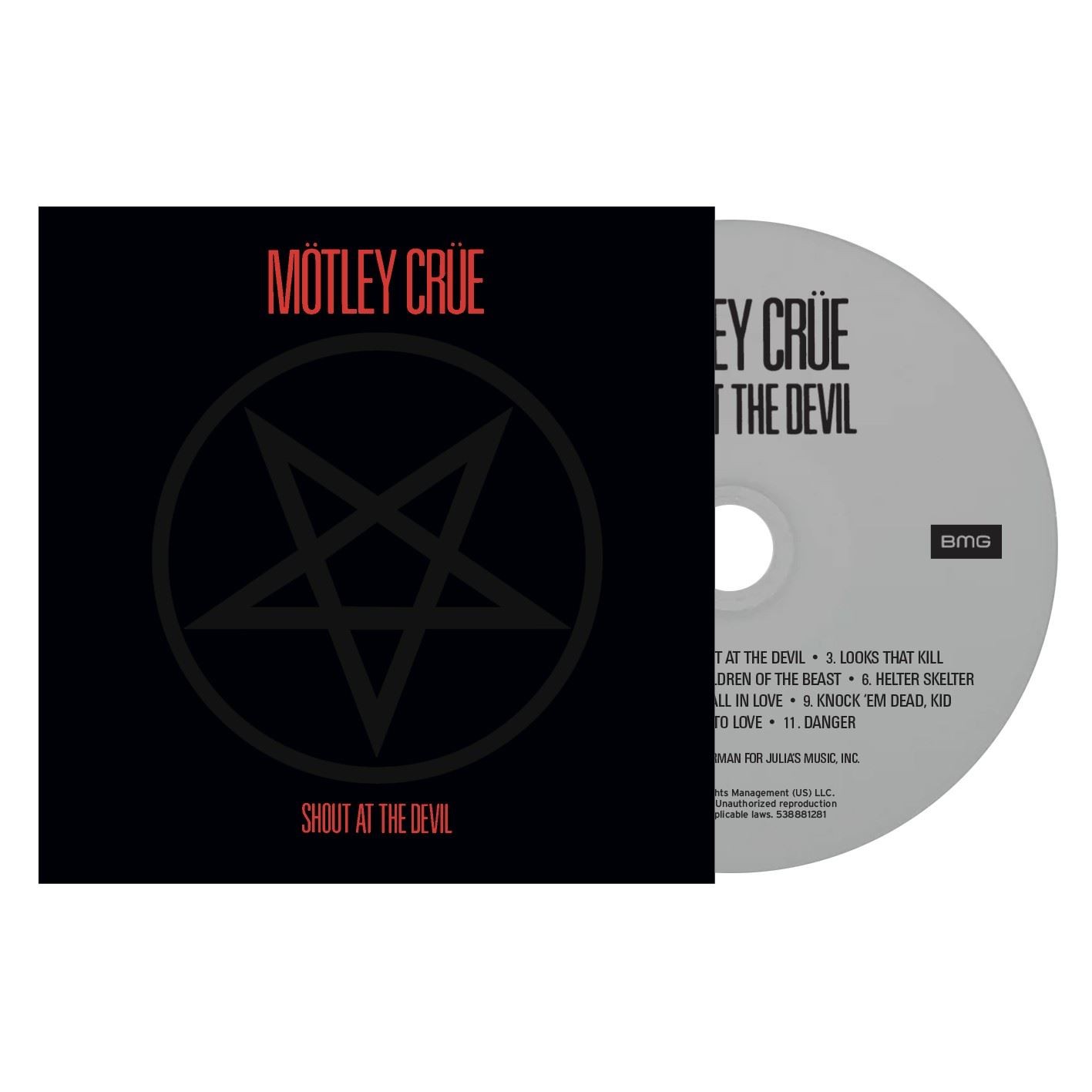 Mötley Crüe - Shout at the Devil 40th Anniversary (BMG) CD Album