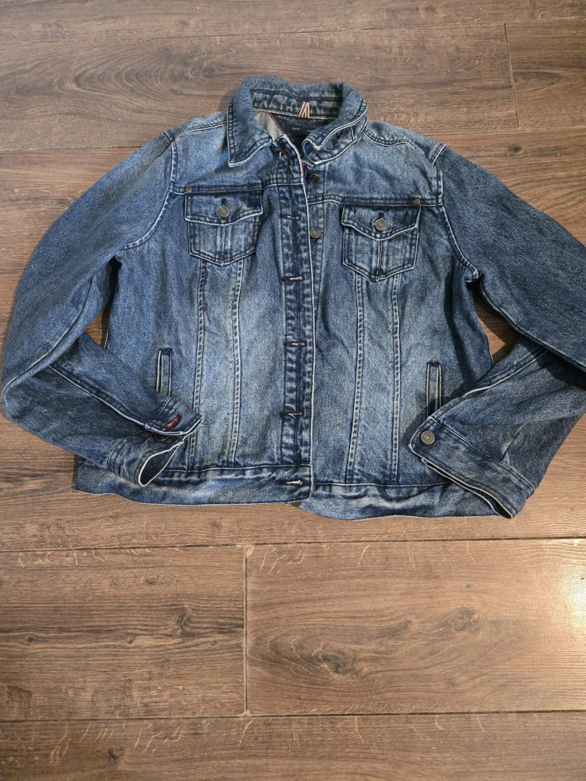 Tommy Hilfiger Mens Plus Size Denim Jacket 100% Cotton
