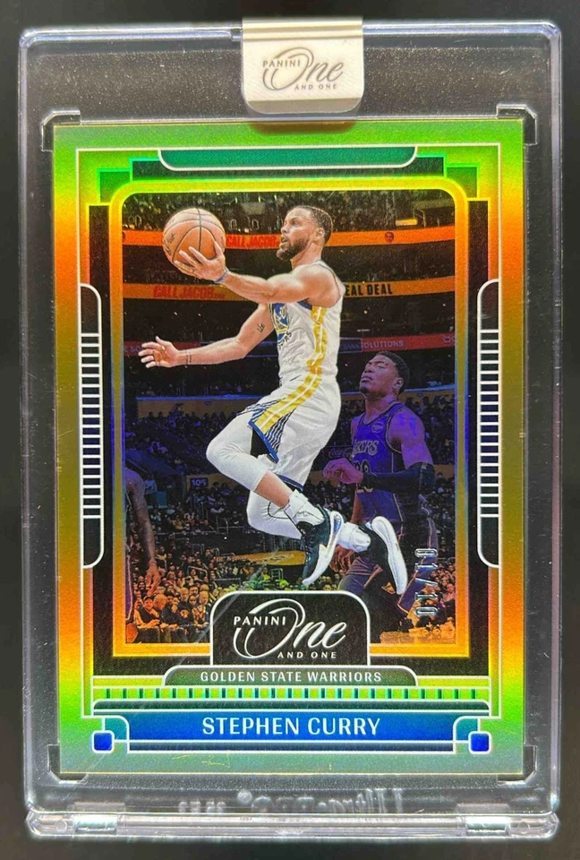 Panini One and Stephen Curry Gold #1/10 Warriors 2024-25