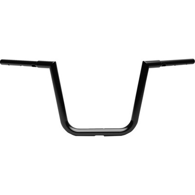 LA Choppers 1-1/4in. Zwilling Peaks Touring Lenker Glänzend Black #LA-7366-12B