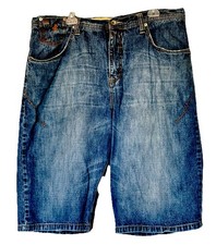 Rocawear Men  s Denim Shorts Size 40 Baggy Y2K Hip Hop Streetwear