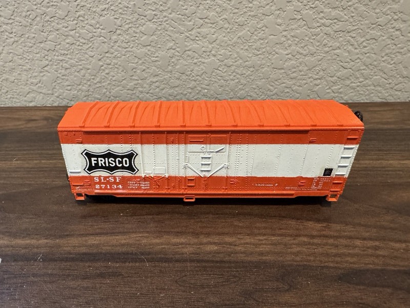 Athearn HO Scale SL-SF Frisco 40’ Hi Cube Box Car - Custom Paint & Decals