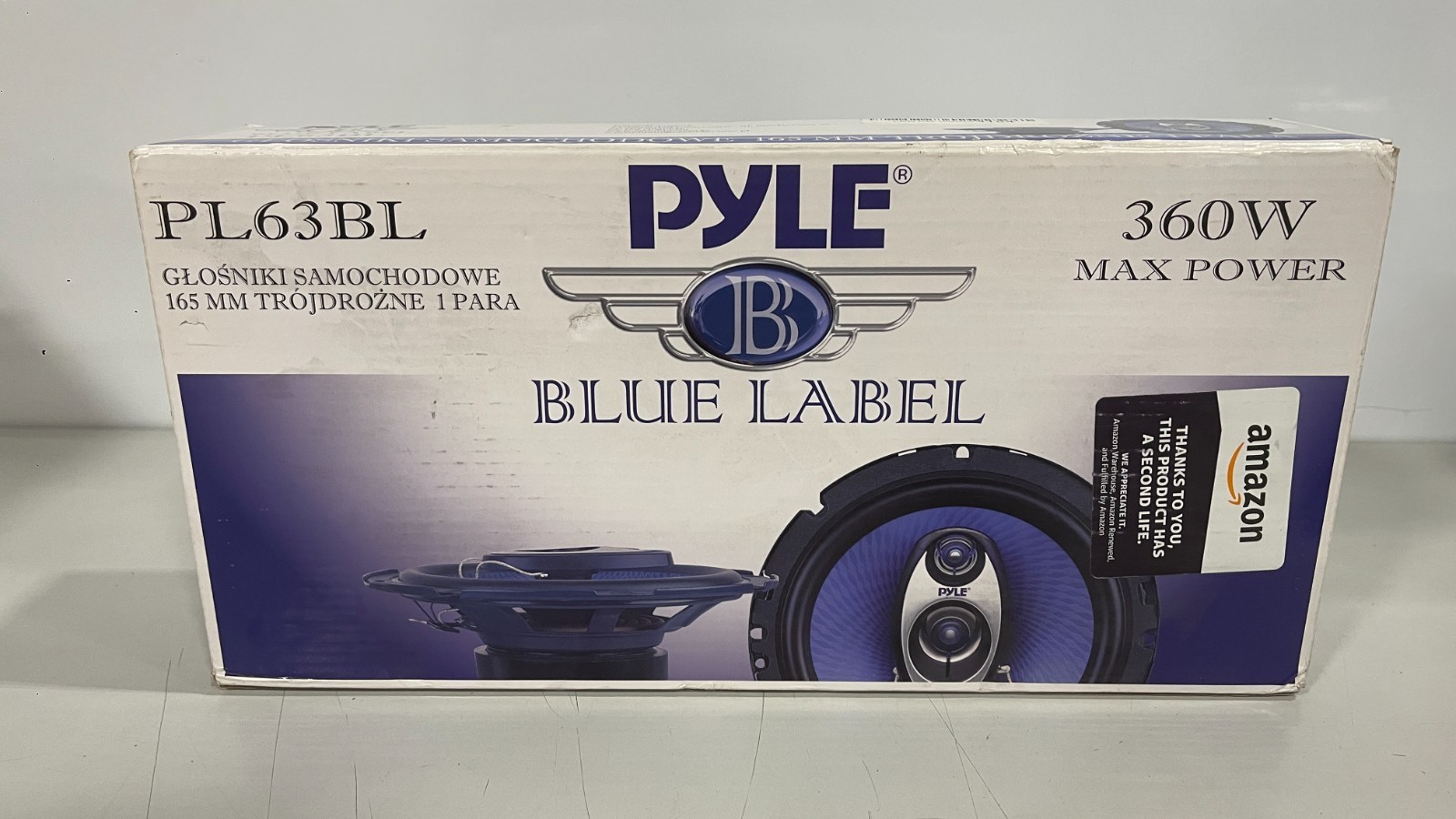 Pyle PL63BL 3-Way 6.5-Inch Car Speaker