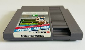 Athletic World Nintendo NES 1986 TESTED WORKING 5 SCREW CARTRIDGE