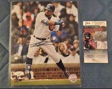 Kyle Schwarber Autograph Signed 8×10 Photograph JSA Authenticity C.O.A. #EE79197