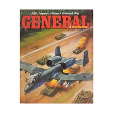 Avalon Hil General Mag Vol. 25, 2 w/Subscription Only Tac Air, 1776  Mag VG 