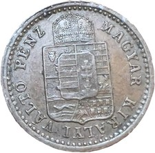 Hungary Krajczar Key Date KM# 478 1892