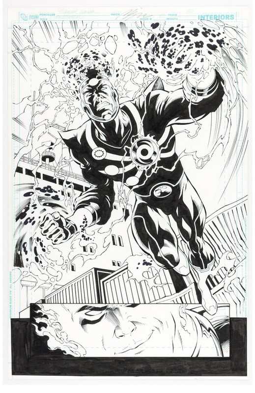 The Fury of Firestorm: The Nuclear Men 10 pg 20 STUNNING FIRESTORM SPLASH WOW