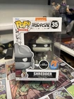 Funko Pop TMNT Shredder 35 B&W CHASE  PX Previews Exclusive