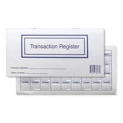 #ad Checkbook Registers for Personal Checkbook Transactions Ledgers Pack of 10... $7.91