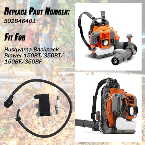 Bobina accensione per soffiatore a zaino Husqvarna 150BT/350BT/150BF/350BF 502846401 - Foto 6 di 11