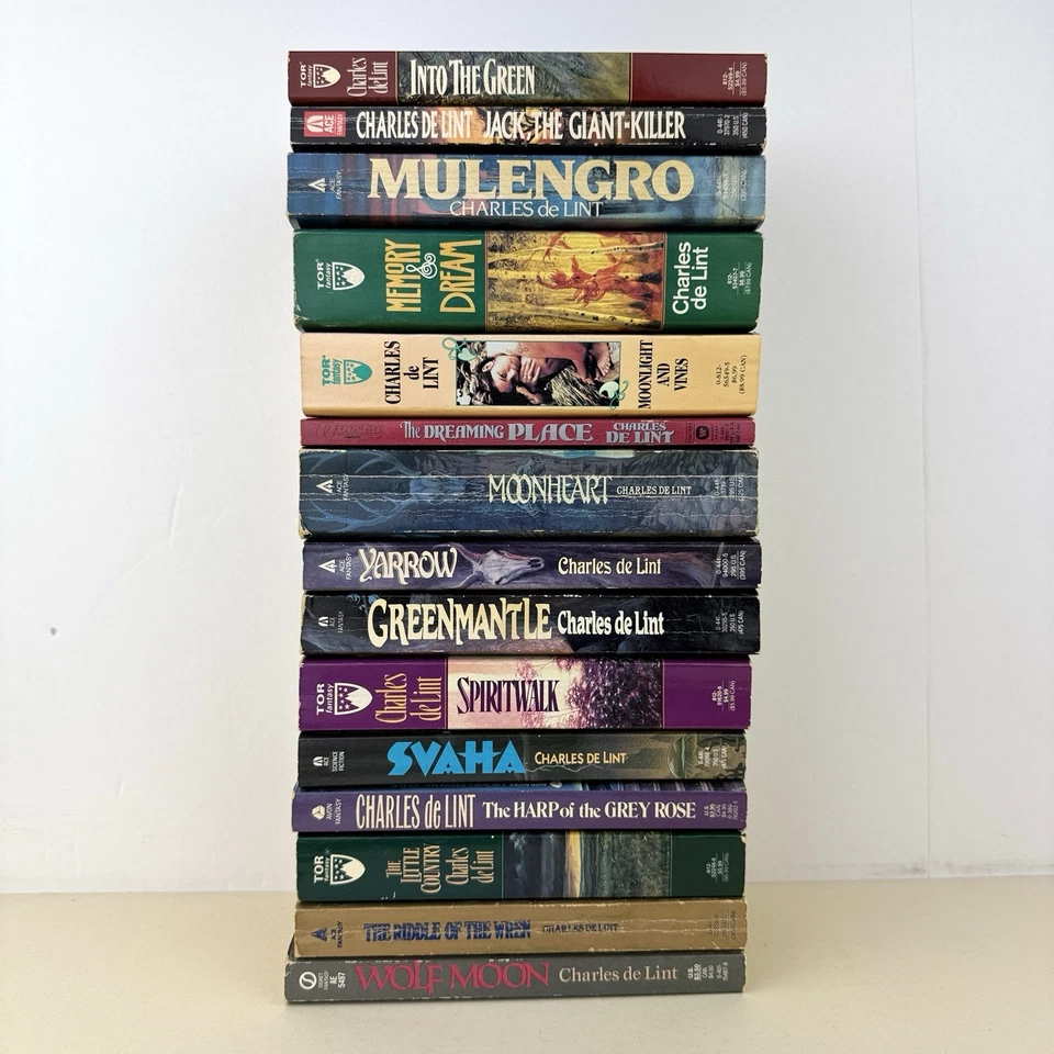 Charles de Lint Paperback Book Lot (15) Foto 2 de 4